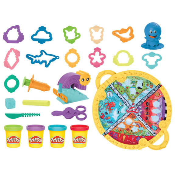 Play Doh Fold N Go Playmat Starter Set